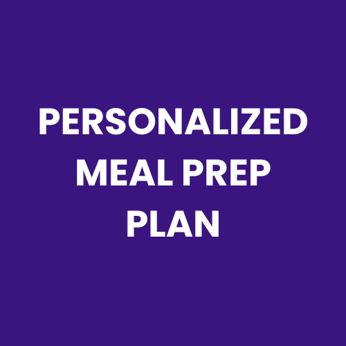 Personalized Meal Prep Plan